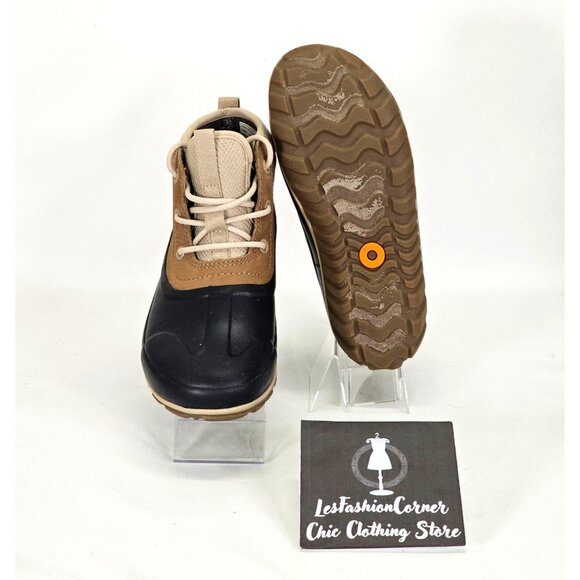 BOGS Women's Taupe Multi Lace Leather Classic Casual Tall Boot Snow Size 7 1839 - Picture 3 of 16